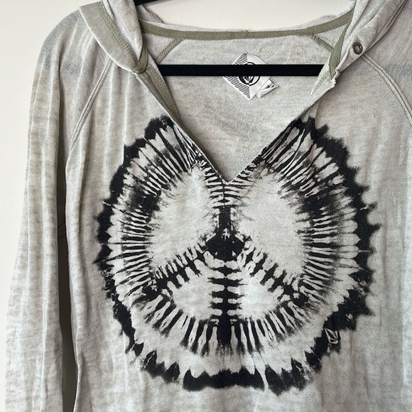 Volcom fleece lightweight long sleeve with Hood - Picture 2 of 7